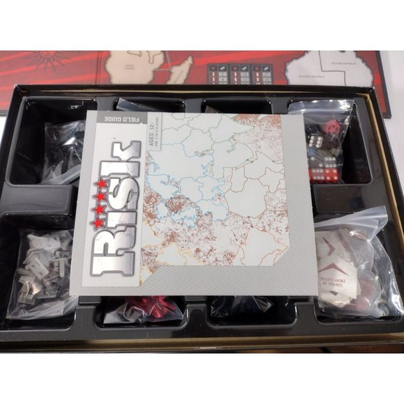 Risk Board Game 2008 Hasbro Parker Brothers Strategy Game Complete - Picture 10 of 16